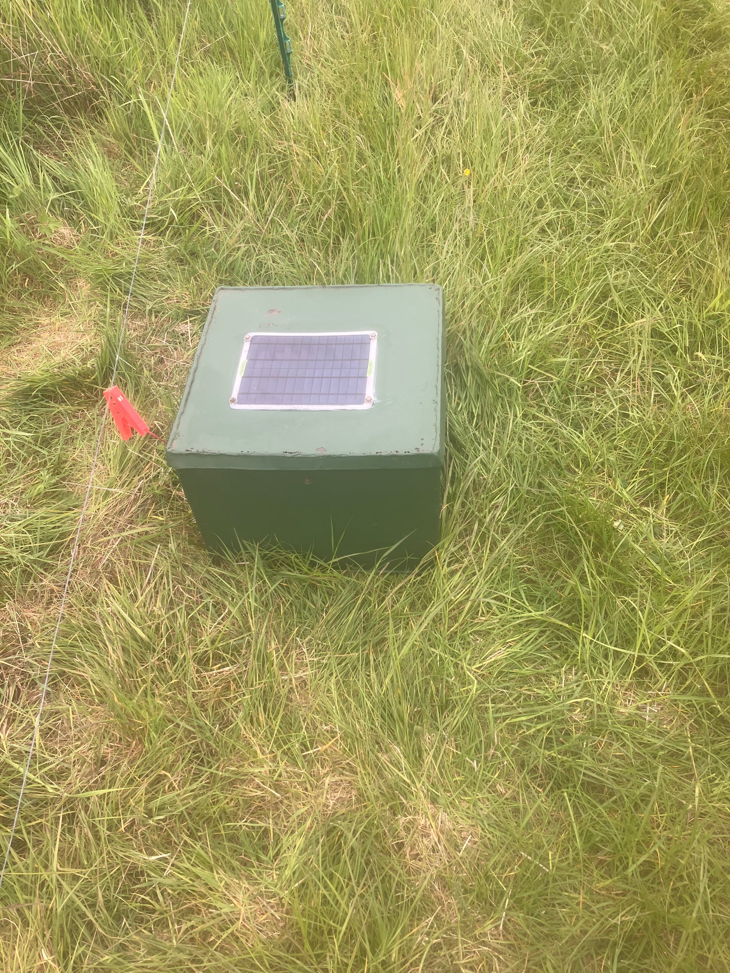 Fencing energiser lock box