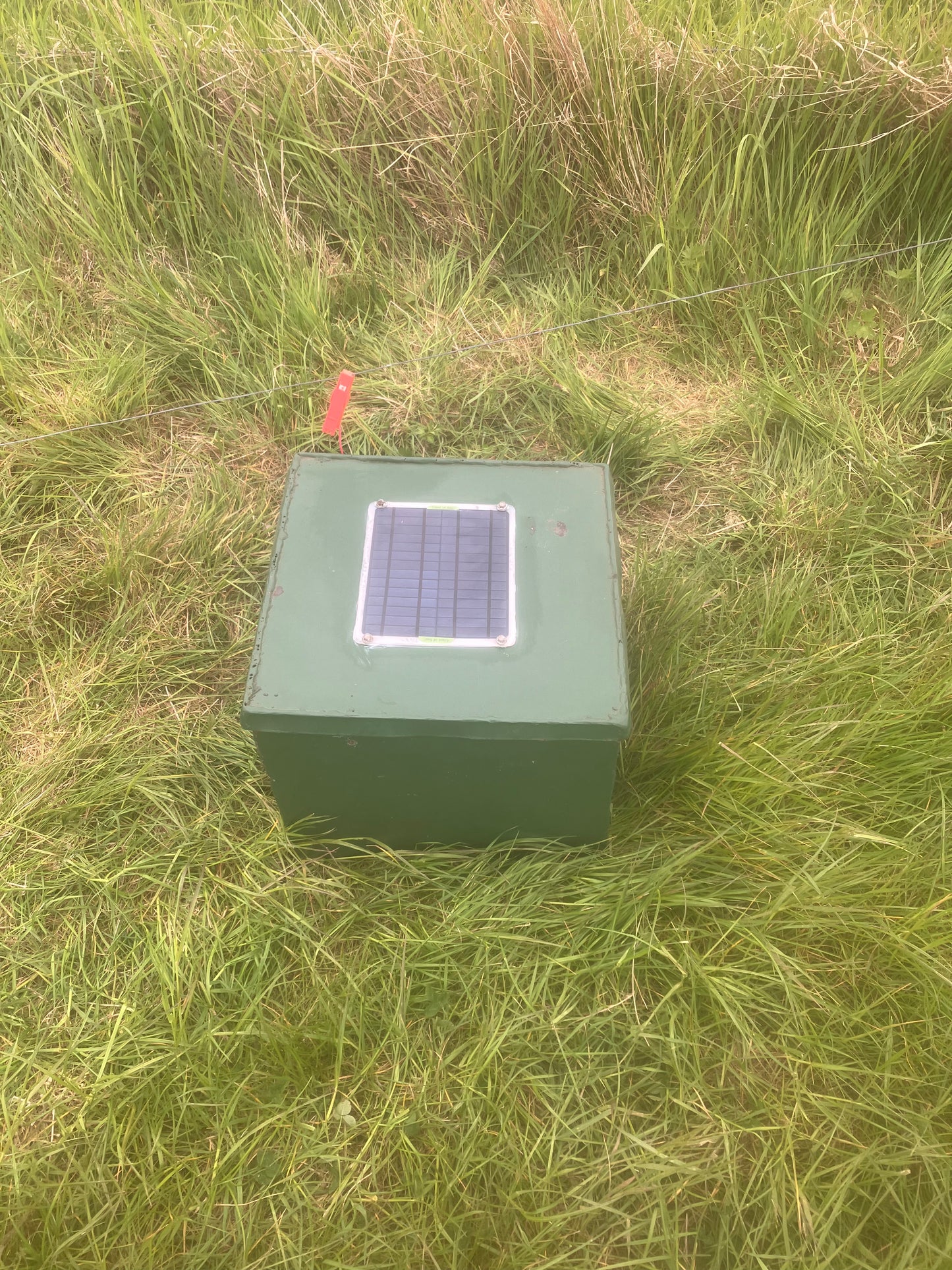 Fencing energiser lock box